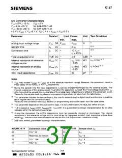 浏览型号C167的Datasheet PDF文件第37页