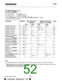 浏览型号C167的Datasheet PDF文件第52页