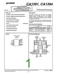 浏览型号CA1394的Datasheet PDF文件第1页