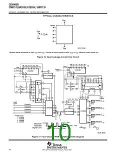 浏览型号CD4066BE的Datasheet PDF文件第10页
