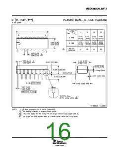 浏览型号CD4066BE的Datasheet PDF文件第16页