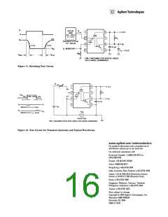 浏览型号HCPL2502的Datasheet PDF文件第16页