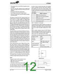 浏览型号HT36A1的Datasheet PDF文件第12页