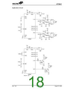 浏览型号HT36A1的Datasheet PDF文件第18页