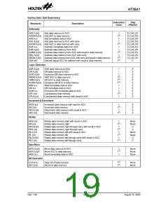 浏览型号HT36A1的Datasheet PDF文件第19页