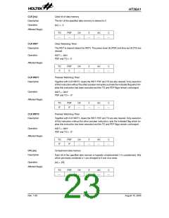 浏览型号HT36A1的Datasheet PDF文件第23页
