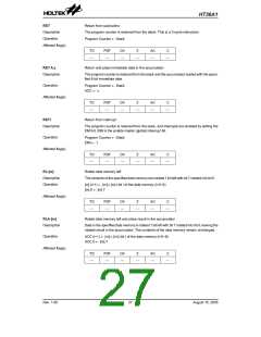 浏览型号HT36A1的Datasheet PDF文件第27页