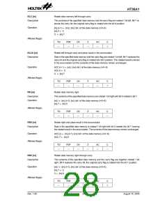 浏览型号HT36A1的Datasheet PDF文件第28页