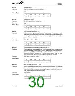 浏览型号HT36A1的Datasheet PDF文件第30页