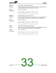 浏览型号HT36A1的Datasheet PDF文件第33页