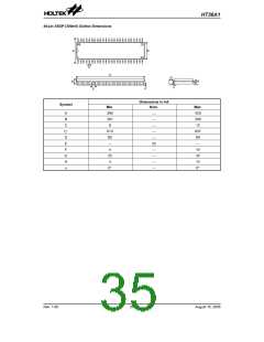 浏览型号HT36A1的Datasheet PDF文件第35页