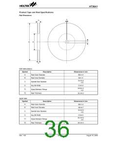 浏览型号HT36A1的Datasheet PDF文件第36页
