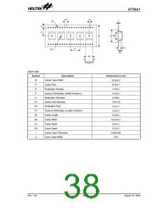 浏览型号HT36A1的Datasheet PDF文件第38页