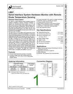浏览型号LM87CIMT的Datasheet PDF文件第1页
