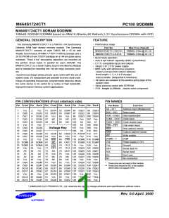 浏览型号M464S1724CT1-L1H/C1H的Datasheet PDF文件第1页