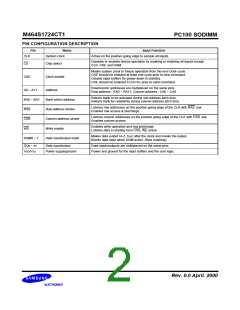 浏览型号M464S1724CT1-L1H/C1H的Datasheet PDF文件第2页