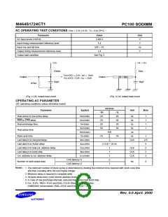 浏览型号M464S1724CT1-L1H/C1H的Datasheet PDF文件第6页