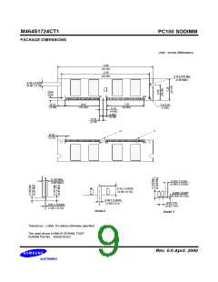 浏览型号M464S1724CT1-L1H/C1H的Datasheet PDF文件第9页