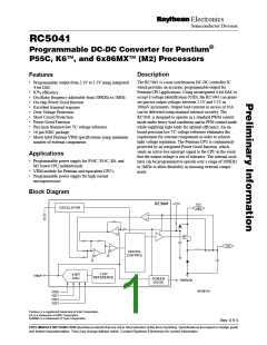 浏览型号RC5041M的Datasheet PDF文件第1页