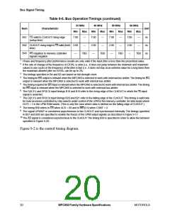 浏览型号XPC855TCZP50D4的Datasheet PDF文件第20页