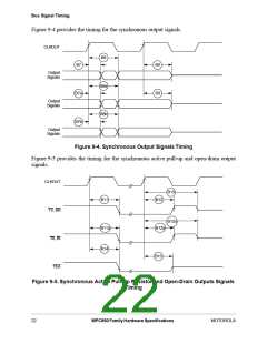 浏览型号XPC855TCZP50D4的Datasheet PDF文件第22页