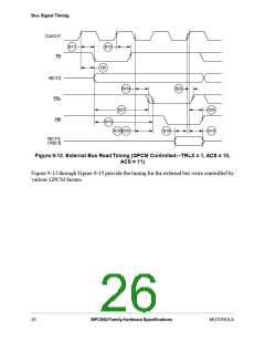 浏览型号XPC855TCZP50D4的Datasheet PDF文件第26页