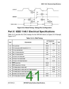 浏览型号XPC855TCZP50D4的Datasheet PDF文件第41页