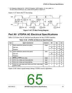浏览型号XPC855TCZP50D4的Datasheet PDF文件第65页