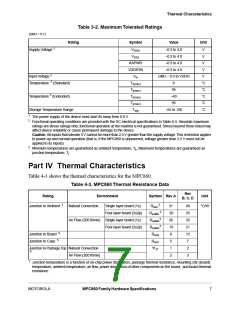 浏览型号XPC855TCZP50D4的Datasheet PDF文件第7页