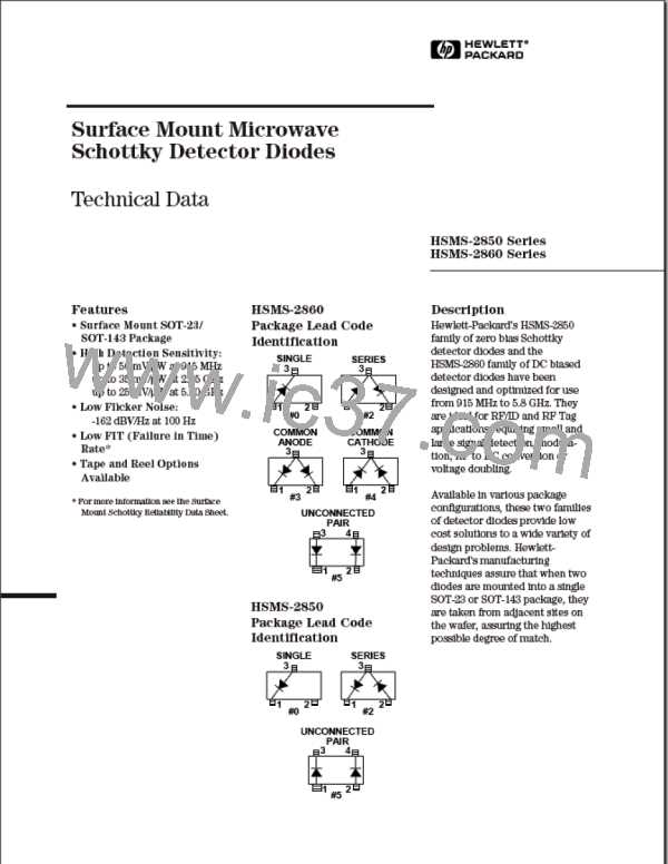 HSMS-2862BLK图片预览