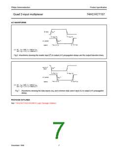 浏览型号74HC157D的Datasheet PDF文件第7页
