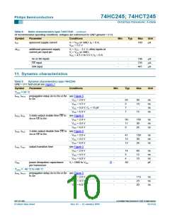 浏览型号74HCT245D的Datasheet PDF文件第10页
