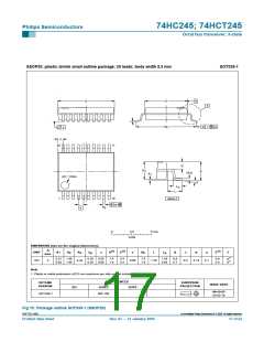 浏览型号74HCT245D的Datasheet PDF文件第17页