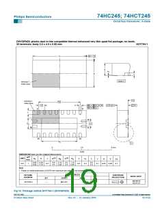 浏览型号74HCT245D的Datasheet PDF文件第19页