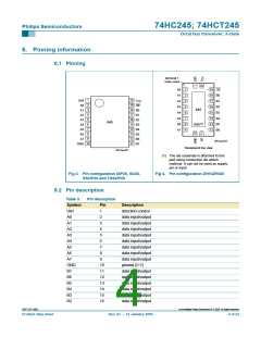 浏览型号74HCT245D的Datasheet PDF文件第4页