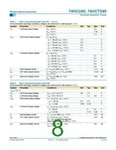 浏览型号74HCT245D的Datasheet PDF文件第8页