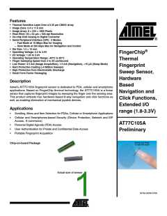 浏览型号AT77C105A的Datasheet PDF文件第1页