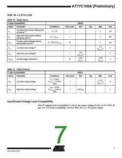 浏览型号AT77C105A的Datasheet PDF文件第7页