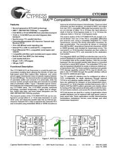 浏览型号CY7C9689-AC的Datasheet PDF文件第1页