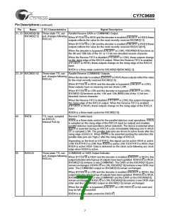 浏览型号CY7C9689-AC的Datasheet PDF文件第7页