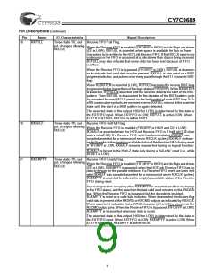 浏览型号CY7C9689-AC的Datasheet PDF文件第9页