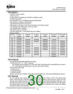 浏览型号EM785830AAP的Datasheet PDF文件第30页