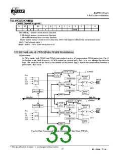 浏览型号EM785830AAP的Datasheet PDF文件第33页