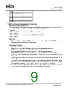 浏览型号EM785830AAP的Datasheet PDF文件第9页