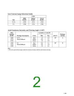 浏览型号HLMP1790的Datasheet PDF文件第2页