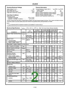 浏览型号ICL8038的Datasheet PDF文件第2页