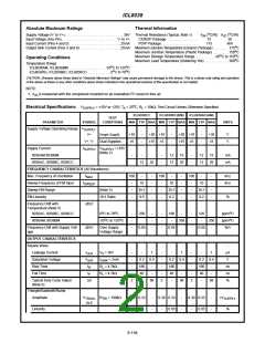 浏览型号ICL8038CCPD的Datasheet PDF文件第2页