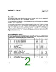 浏览型号IRS20124S的Datasheet PDF文件第2页
