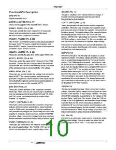 浏览型号ISL6227CA-T的Datasheet PDF文件第10页