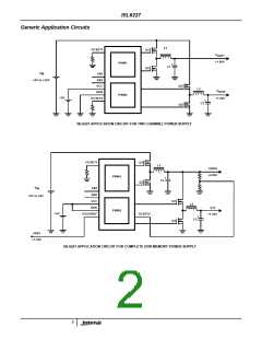 浏览型号ISL6227CA-T的Datasheet PDF文件第2页